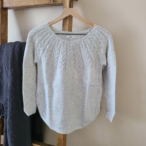 𝅺CROFT & Barrow Gray Sweater Size XSP